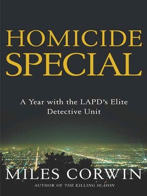cover image of Homicide Special